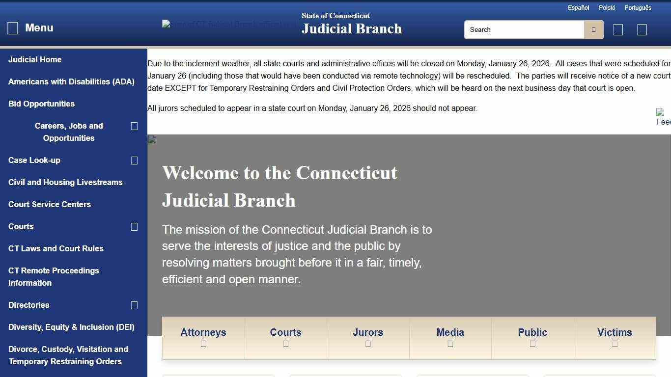 Connecticut Judicial Branch